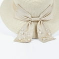thumbnail image 7 of iHPH7 Packable Sun Hat Summer Hats for Women Straw Sun Hat Sunhats for Women Uv Protection Straw Bucket Hat, Beige One Size, 7 of 7