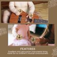 thumbnail image 4 of Weiweiguan 2Pcs Belly Dancing Cymbals Creative Finger Cymbals Musical Instrument for Kids, 4 of 6