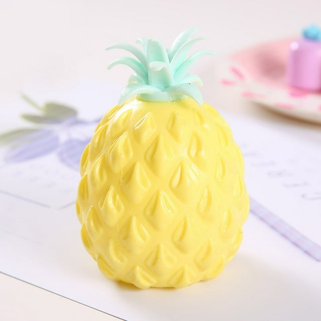 Squishy Toy Novel Simulation Pineapple Decompression Toy Office Pressure Release Toy 50ml Toys and Hobbies