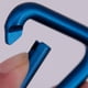 thumbnail image 4 of Mosquetón triangular ligero para camping, pesca, escalada (azul oscuro), 4 of 7
