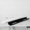 thumbnail image 5 of MotionGrey Under Desk Cord Management Cable Tray Organizer for Work Computer Tables, Home and Office Sit-Stand Desks - Black Color, 5 of 5