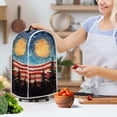 thumbnail image 3 of HELLHERO Dust prevent Polyester Blender Cover The American Flag There is only one dust cover Blender Dust Cover for Kitchen Use, 3 of 6