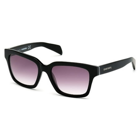 Diesel Women's DL0073 Acetate Sunglasses BLACK 54