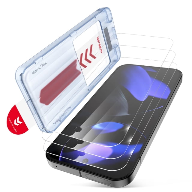 Protector de pantalla BERSEM para Google Pixel 9/Pixel 9 Pro