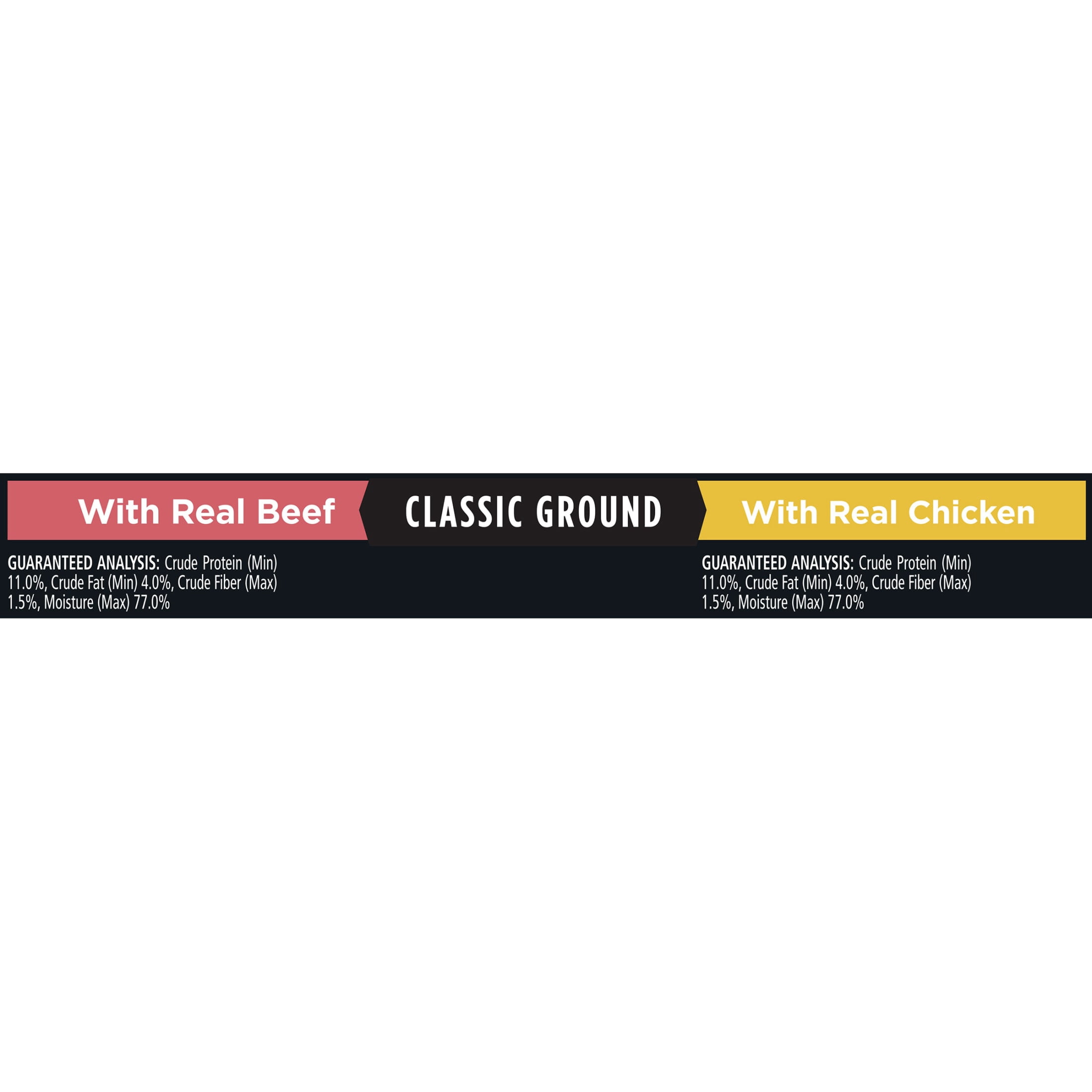 Purina Dog Chow Classic Ground Wet Food, High Protein Real Beef & Chicken, 13 oz Cans, (6 Pack)