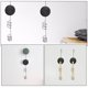 thumbnail image 3 of WEUVEB 2Ud Velas Colgante De Hierro Negro Para Sofisticada En Y Puertas, 3 of 8