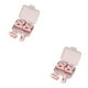 thumbnail image 2 of Inteprter 12x Clips de edredón de moda para un toque elegante para el clip de artesanía Clip de plástico Sujetador de abrazadera Precisa rosa rosa 2Conjunto, 2 of 6