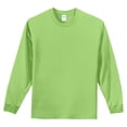 thumbnail image 5 of Mafoose Mens Long Sleeve Essential T-Shirt Lime 2X-Large, 5 of 6