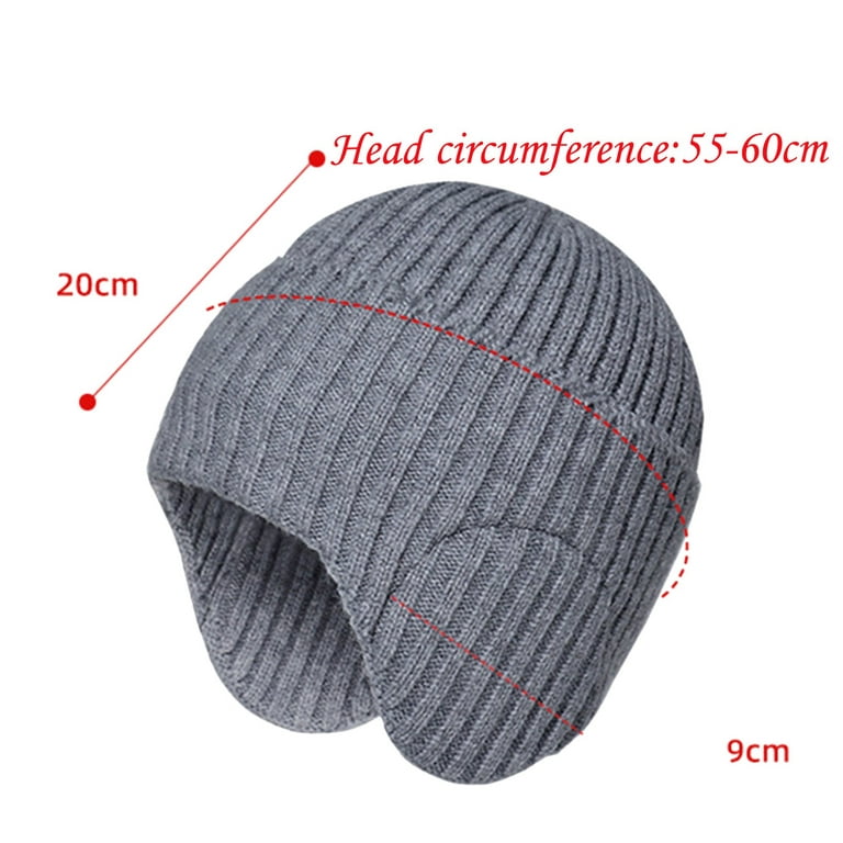 mnjin baseball caps men and women outdoor warm hat in winter border  thickened knitting flannel hat cold proof earmuff cap beanies for winter  pink 