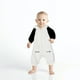 thumbnail image 2 of Body de invierno con diseño de panda para recién nacidos, niños y niñas, adorable ropa de felpa de manga larga, cálida y acogedora para clima frío, 73 cm, 2 of 7