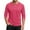 Watermelon Red 01, variant on Maplenight Henley Shirts for Men 3/4 Sleeve Button Trendy Shirts Summer Fall Solid Loose Vacation Casual Pullover Tops