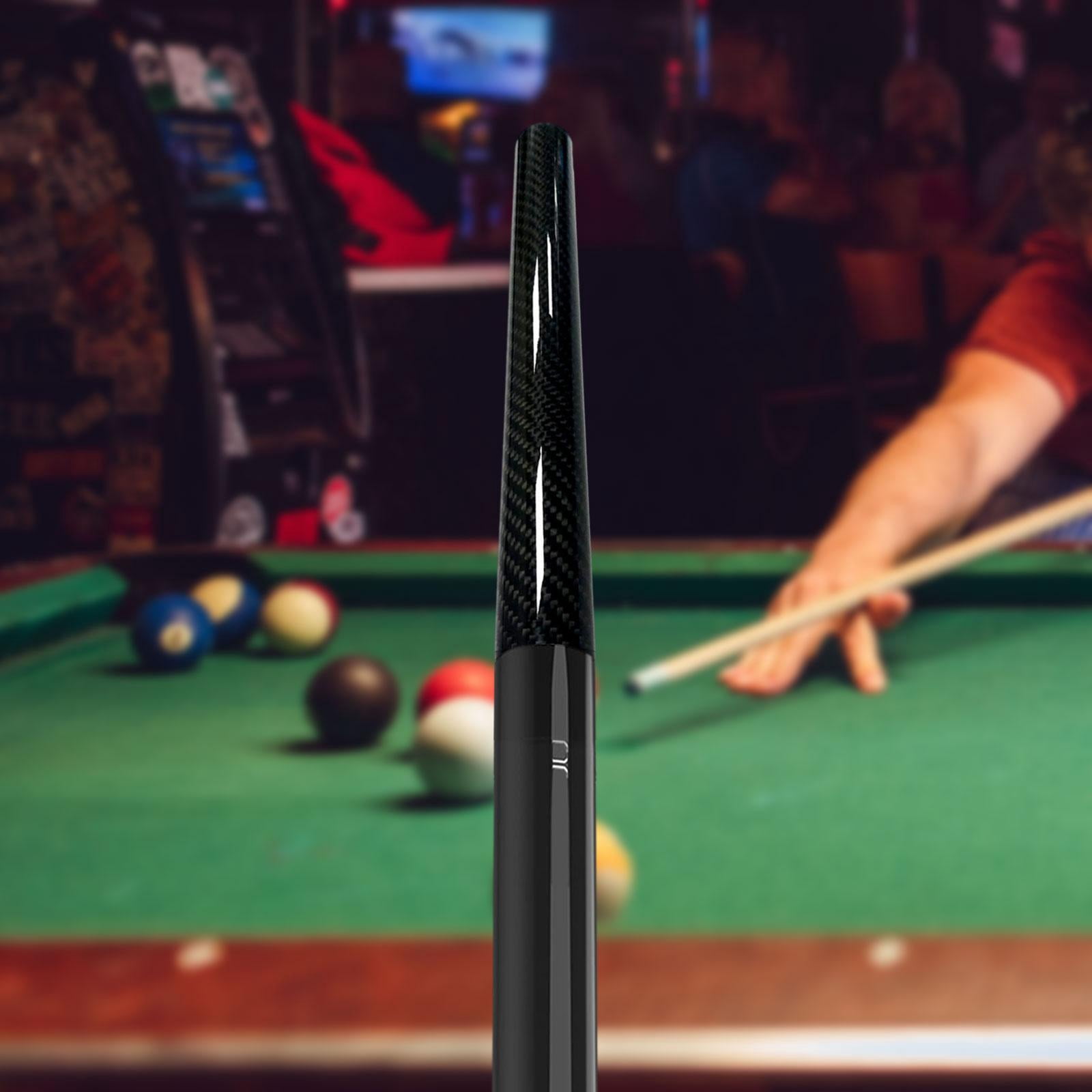 DimyFew Pool Cue Extender Pool Cue Sticks Extension Cue End Lengthener for Billiard Cues 3.2cmx25cm