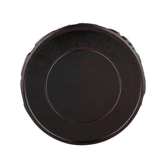 GadgetVLot Wooden Tray Flower Holder Mahogany For Home Display Shelf Wooden Garden Flower Pot Vase Fish Tank Holder