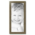 thumbnail image 2 of ArtToFrames 13x29" Metallic Gold with Ornate Detail Picture Frame, Gold Wood Poster Frame, with Regular Acrylic and 2 (FBPL-4576), 2 of 7