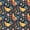 Blue Coral, variant on Erosebridal Fried Chicken Shower Curtain 72Wx72L for Boys Girls, White Bows Waterproof Bathroom Curtain