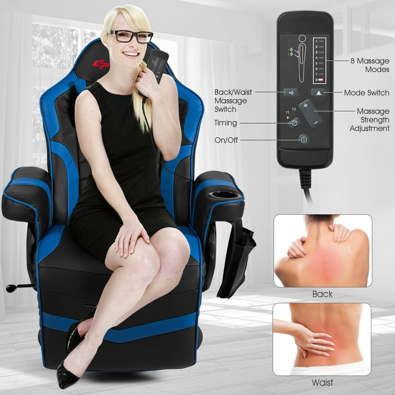 Vloerstoel, Vloer Fauteuil Met 5-fasen Verstelbare Rugleuning Opvouwbare Vloerbank Met Liggende Functie Vloerkussen
