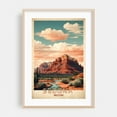 thumbnail image 2 of Sedona Vintage Travel Poster - Southwest Serenity Unveiled - Sedona Arizona Illustration Unframed Wall Art Print 8 x 12 inches, 2 of 60