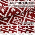 thumbnail image 2 of Vaukki 24"x120" kitchen Runner Rug, Non Slip Washable Absorbent Floor Mat, for Sink Laundry Hallway, Red, 2 of 7