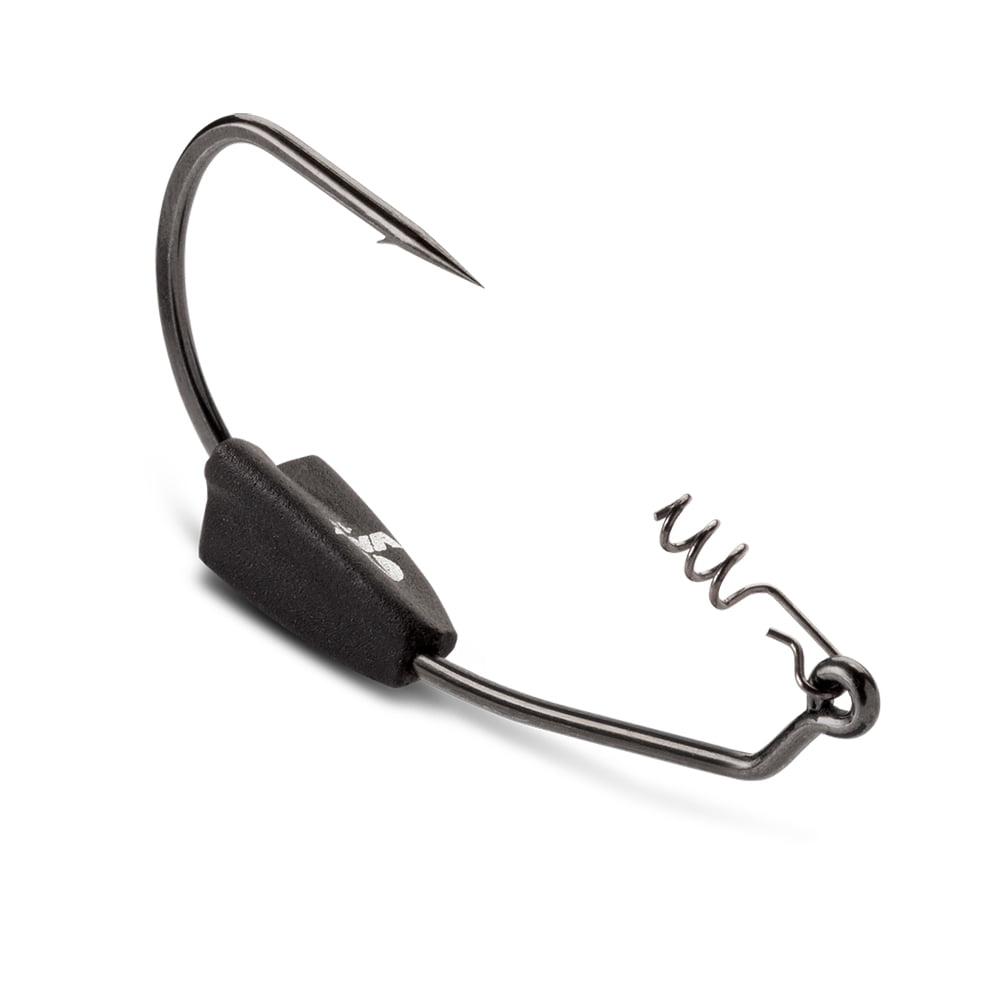 Gamakatsu Spinnerbait Trailer Hook NS Black - Gr.1/0 - 3Stück