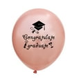 thumbnail image 3 of CIMAXIC Party 20 Pcs 12 Inch Party Balloons Congratulate Graduate Letter Ballons Inflatable Balloons for Graduation Party Decoration (Rose Gold),4.72"X2.76"X0.01", 3 of 5