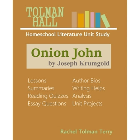 Onion John by Joseph Krumgold: A Homeschool Literature Unit Study -