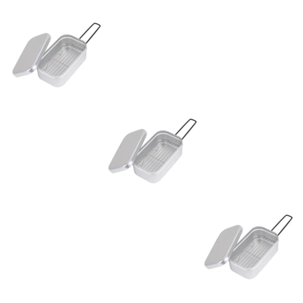 Eigraketly Fiambrera para almuerzos de oficina, caja ligera para Control de porciones, contenedor de comida, caja Bento, estante para comida, Type1 NO1