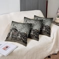thumbnail image 4 of Dirt Bike Throw Pillow Covers 20"x20" Set of 2 Soft Vintage Motorcycle Pillow Cases Cushion Covers For Living Room Bedroom Motocross Extreme Sports Decorative Throw Pillowcases for Sofa Couch Chair, 4 of 6