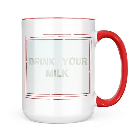 

Neonblond Drink Your Milk Milk Dairy Mug gift for Coffee Tea lovers