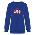 thumbnail image 4 of Meichang Sweatshirts à Col Rond pour Femmes, Sweatshirts de la Saint-Valentin, Hauts de Vacances, Sweatshirts Graphiques Cœur d'Amour, Manches Longues, Cadeaux de la Saint-Valentin, 4 of 4