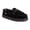 Black, variant on Men's Paul Printed Berber Suede Moccasin Slippers