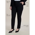 thumbnail image 4 of ELOQUII Women's Plus Size Tall The Ultimate Stretch Slim Ankle Pant, 4 of 5