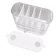 thumbnail image 1 of Caja Dispensadora De 5 Rejillas, Contenedor De Alimentos Secos, Cubierta Extraíble De Carcasa Transparente Para Cereales, Granos De Arroz, 1 of 8