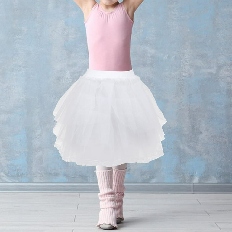 Flower Girl Crinoline Petticoat Ball Gown Short Underskirt Slips Underskirt Hoop Skirt for Party Gifts 43cm Walmart
