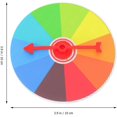 thumbnail image 4 of 10Cm Prize Wheel Hanging - Fun Game Prop for Parties Fundraisers Classrooms and Events, 4 of 5