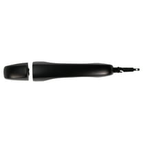 TRQ Rear Left Right Exterior Door Handle Black Fits 2011-2019 Dodge Journey DHA31752