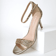 thumbnail image 5 of J. Adams Dove Leopard Comfortable and Stylish Heels for Women – Open Toe Ankle Strap Sandals, 5 of 6