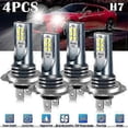 thumbnail image 4 of 4x H7 Led Headlight Bulb Kit High Low Beam 220w 60000lm Super Bright 6000k White gx20241205249, 4 of 4