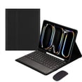 thumbnail image 1 of Funda con teclado táctil para iPad Pro de 11 pulgadas (M4) de 5.ª generación 2024, con ratón - Teclado Bluetooth táctil magnéticamente desmontable, 1 of 8