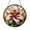 Acrylic 3.5 Inch, variant on Lily Resin Stained Glass Style Suncatcher Window Hanging, 2D Faux Floral Art Ornament, Elegant Botanical Home Decor Accent, Flower Lover Gift Idea