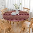 thumbnail image 3 of Elastic Edge Round Table Cover Boho Floral 44 Inch Fits 38-42 Tables Durable Wipe Clean Birthday Parties Events, 3 of 7