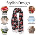 thumbnail image 6 of Shawl Wraps for Women - Fire and Rescue Truck Oversized Fall Winter Fashion Blanket Scarf for Women, 6 of 6