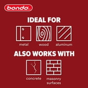 Bondo Professional Fast Dry Body Filler - Automotive Repair - 25oz — Residential Use, Standard Application