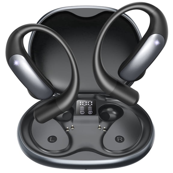 AI Translation Earbuds Real Time: OWS 3-in-1 Translator Earbuds for iOS & Android, Supporting 144 Languages with 60-Hour Battery Translator Headphones for Travel, Business, Meetings & Learning