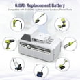 thumbnail image 2 of 6.0Ah 24V Lithium-ion Battery and Battery Charger for Snow Joe + Sun Joe 24V Cordless Power Tools, 2 of 6