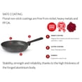 thumbnail image 3 of Flonal PIETRA LAVICA Non-Stick Frying Pan 10.2” (26 cm) Forged Aluminum Frypan with Nonstick Coating Marble Cooking Pan for Kitchen Induction Skillet, Gray, 3 of 4