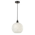 thumbnail image 6 of Innovations Lighting - White Mouchette - 1 Light Cord Hung Pendant In Modern, 6 of 7