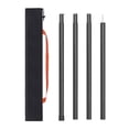 thumbnail image 2 of Tent Tarp Pole,tent poles for tarp canopy awning shelter,tent poles replacement heavy duty 8ft ,adjustable camp tarp pole collapsible telescoping,carbon fiber hammock poles metal, 2 of 6