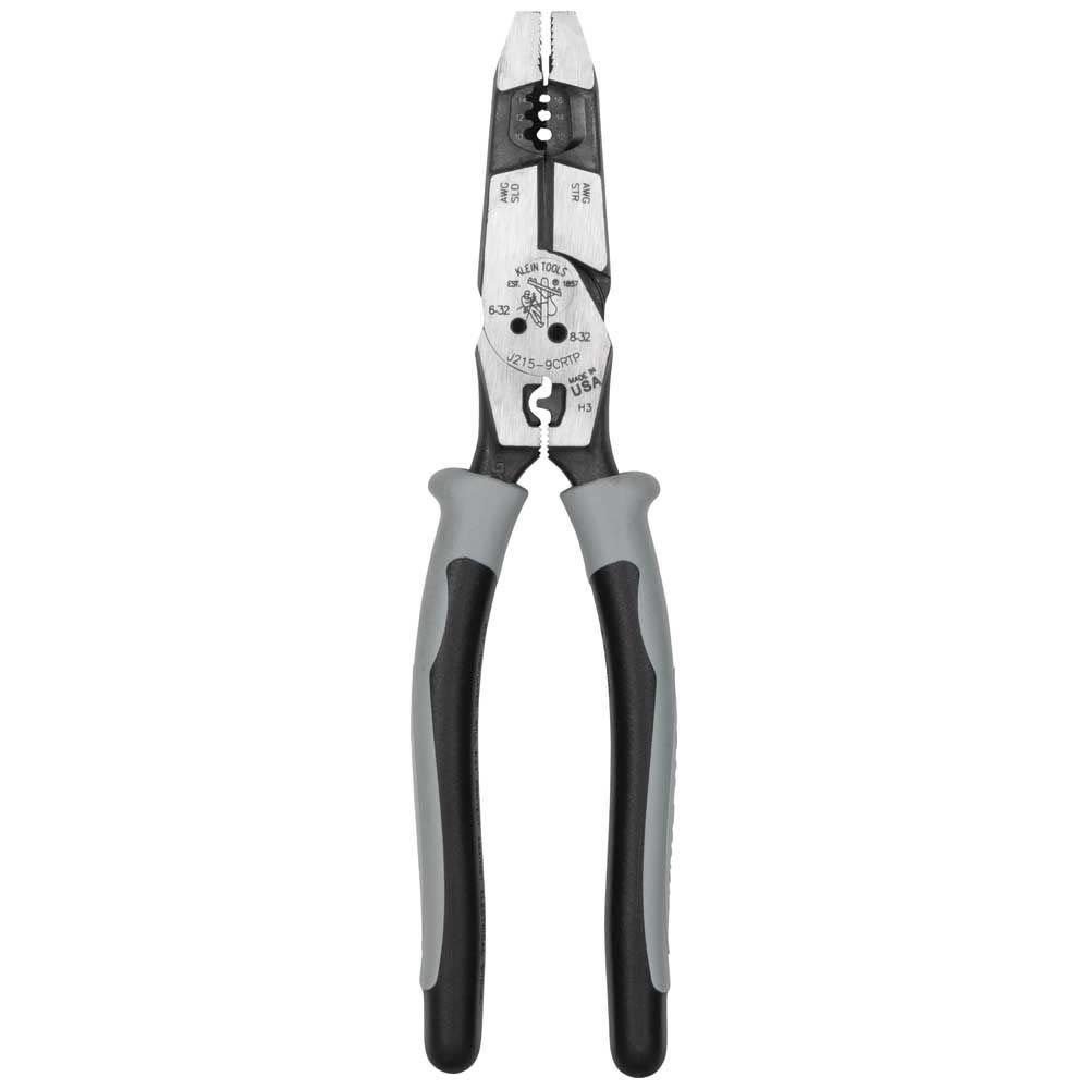 Klein Tools J2159CRTP 9 in. Multi-Purpose Hybrid Pliers with Crimper - image 5 of 8