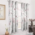 thumbnail image 3 of Floral Ladybug Dots Pattern Window Blackout Curtain 3d Printed Blackout Curtain Bedroom Living Room Hotel Window 2 Panel Shade, 3 of 6