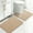 Beige, variant on Lanola Memory Foam Bathroom Rugs Sets 2 Piece - Super Soft Absorbent Quick Dry Memory Foam Bathroom Rugs, Machine Washable Non Slip Floor Carpet for Tub Shower & Single Sink 16x24 & 16x20,(Orange)